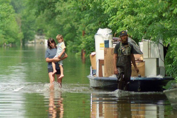 The Great Flood of 1993: July 25, 1993
